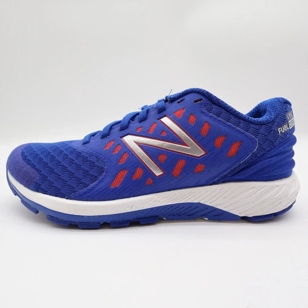 New Balance FuelCore Urge Kids 3.5 Blue Athletic Running Shoes KJURGBRY